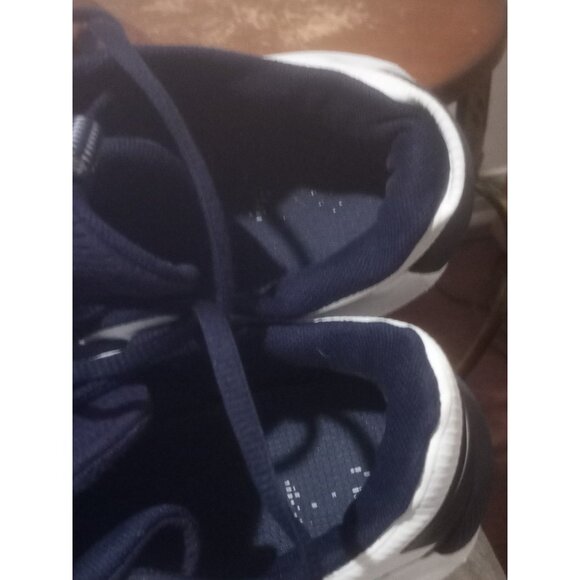 Under Armour Block City 2.0 Womens Size 9 Blue White Running Shoes Sneakers - Picture 15 of 15